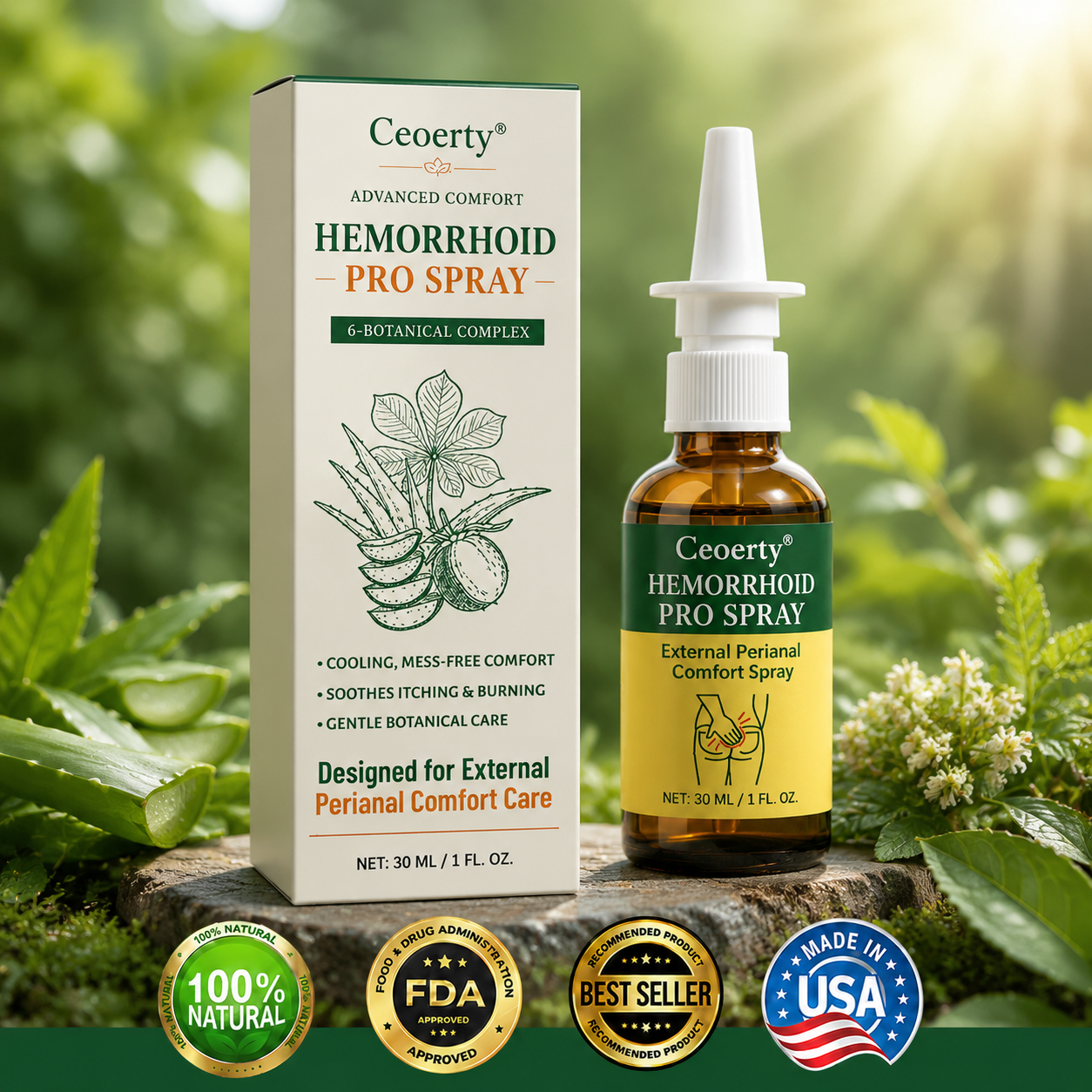 Advanced Comfort Hemorrhoid PRO Spray