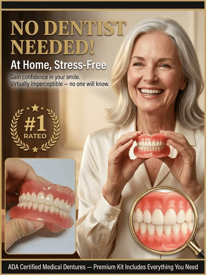 🏆 2026 Best Seller🎁Ends Today: 50% OFF!KLENIMORE™ Natural-Looking Removable Smile Set