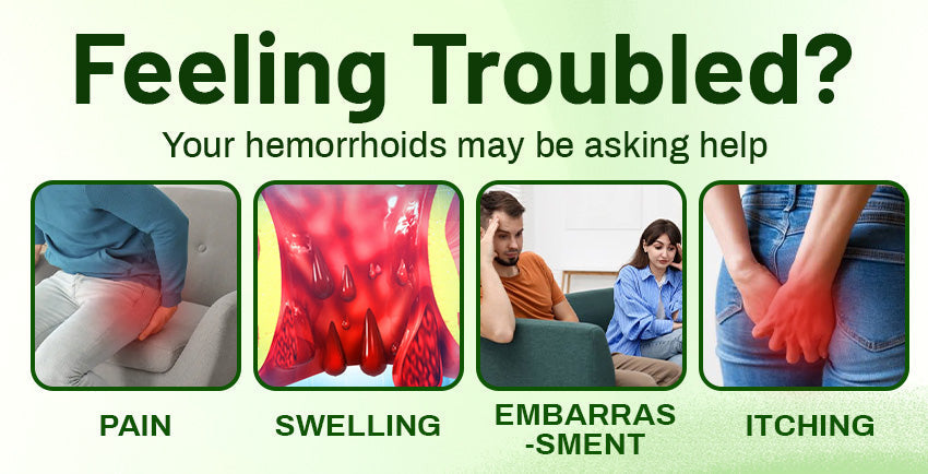 Common hemorrhoid discomfort