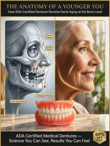 🏆 2026 Best Seller🎁Ends Today: 50% OFF!KLENIMORE™ Natural-Looking Removable Smile Set