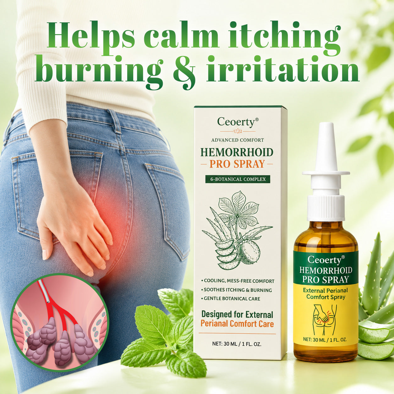 Ceoerty Hemorrhoid PRO Spray