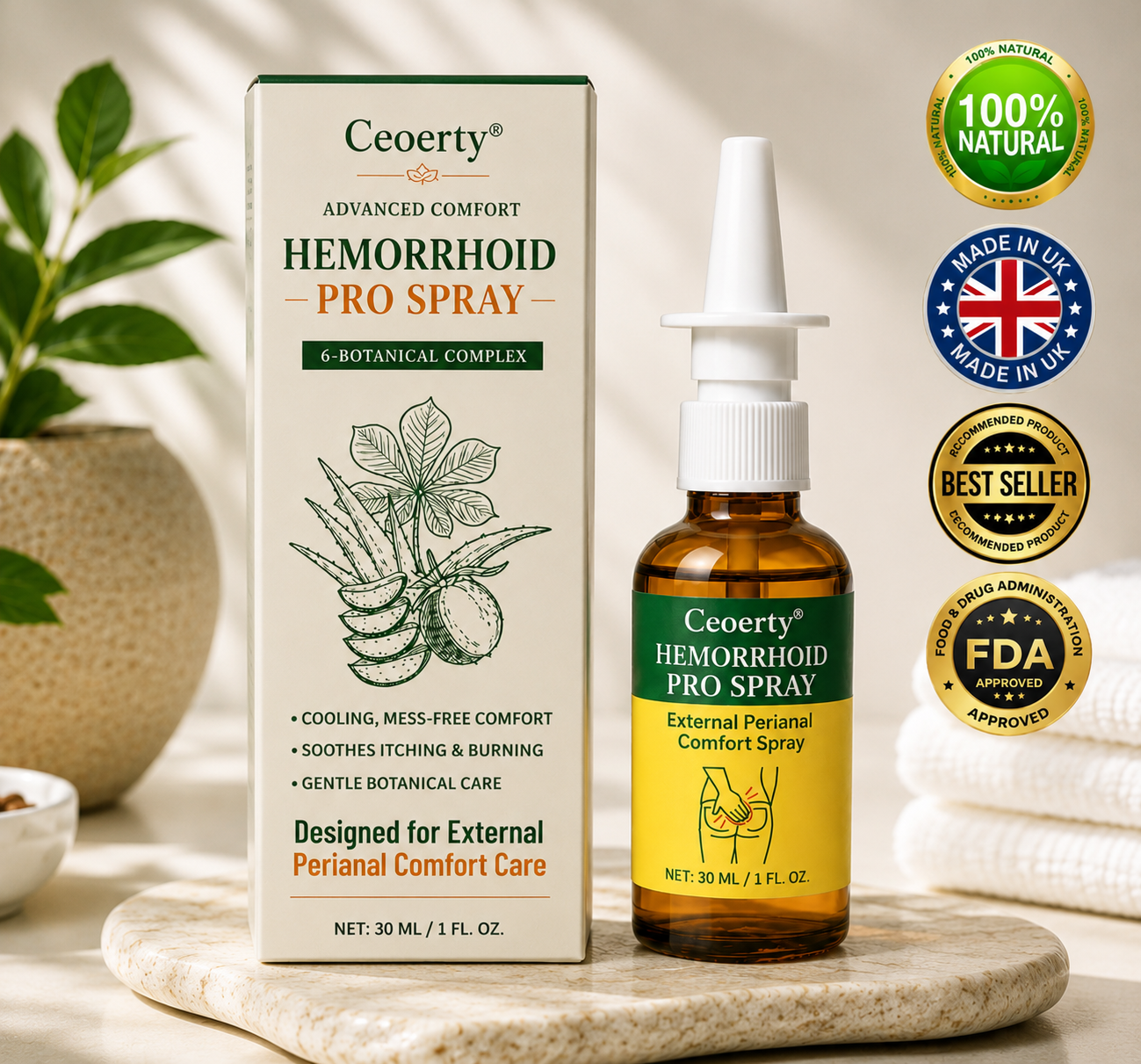 Advanced Comfort Hemorrhoid PRO Spray