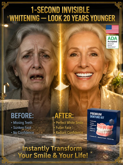 🏆 2026 Best Seller🎁Ends Today: 50% OFF!KLENIMORE™ Natural-Looking Removable Smile Set
