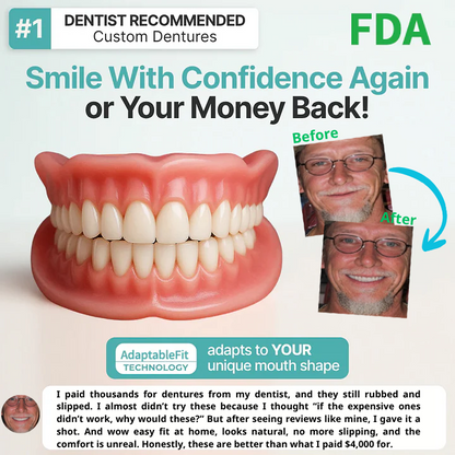 🏆 Ends Today: Save Up to 50% — A 2026 Customer Favorite for a More Comfortable, Confident Smile 🌎